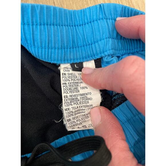 Quicksilver Men’s Blue Lined Summer Swim Trunks Large with pockets - Picture 3 of 4